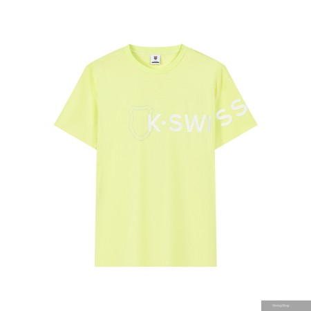 短袖T恤 T-SHIRTKC7622MCTS18 男上衣 男裝 淡鹅黄色 1010308-740