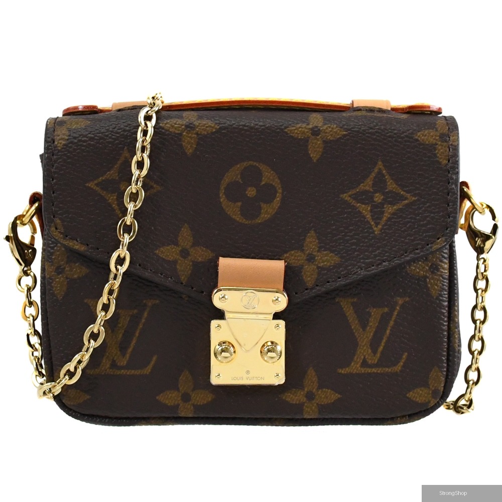 Louis Vuitton LV M81267 Micro Mtis 經典花紋超迷你手提斜背兩用小廢包