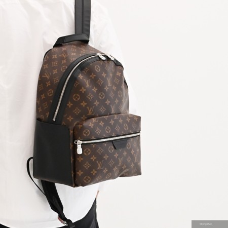 Louis Vuitton LV Discovery PM 經典花紋大容量商旅雙肩後背包