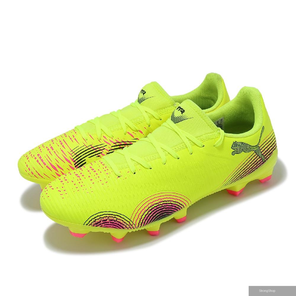 足球鞋 Future 8 Play FG/AG 男鞋 螢光綠 抓地 輕量 運動鞋 適用人造草皮 10814103